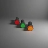 The red, green and yellow three-color indicator light power status display LED signal light is used for industrial control Application Scenario
